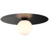Brilliant Zon Plafoniera Nero, 1-Luce