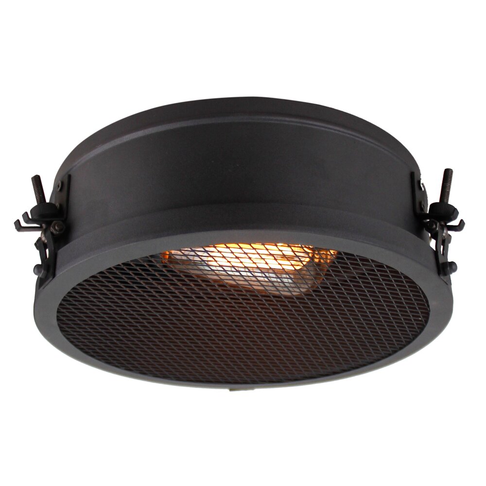 Brilliant Zois Plafoniera Nero, 1-Luce main product photo