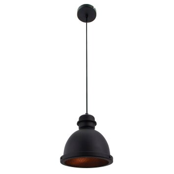 Brilliant Kiki Lampada a Sospensione Nero, 1-Luce