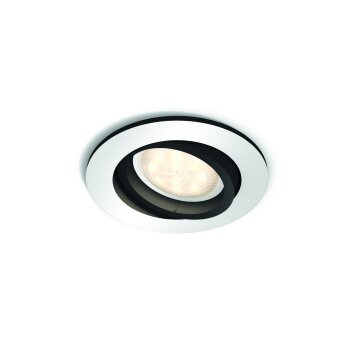 Philips Hue Ambiance White Milliskin Spot integrato, estensione Bianco, 1-Luce