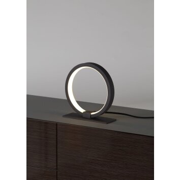 Mantra KITESURF Lampada da tavolo LED Nero, 1-Luce