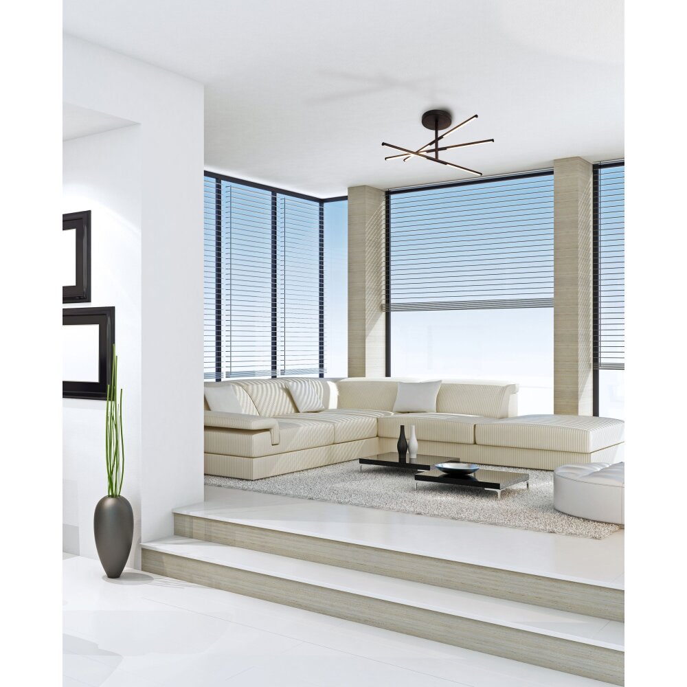 Mantra TORCH Plafoniera LED Nero, 1-Luce main product photo