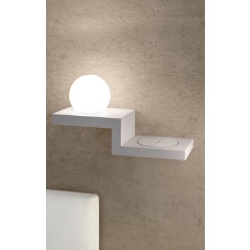 Mantra ZANZIBAR Applique LED Bianco, 1-Luce