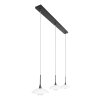 Steinhauer Tallerken Lampada a Sospensione LED Nichel opaco, 3-Luci