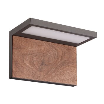 Mantra RUKA Applique da esterno Grigio, 1-Luce