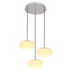 Globo MATTY Lampadario a sospensione LED Nichel opaco, 1-Luce