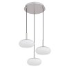 Globo MATTY Lampadario a sospensione LED Nichel opaco, 1-Luce