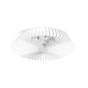 Mantra HIMALAYA ventilatore da soffitto LED Bianco, 1-Luce, Telecomando