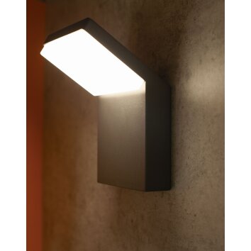 Mantra ALPINE Applique da esterno LED Grigio, 1-Luce