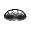 Mantra HIMALAYA ventilatore da soffitto LED Nero, 1-Luce, Telecomando