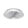 Mantra HIMALAYA ventilatore da soffitto LED Argento, 1-Luce, Telecomando