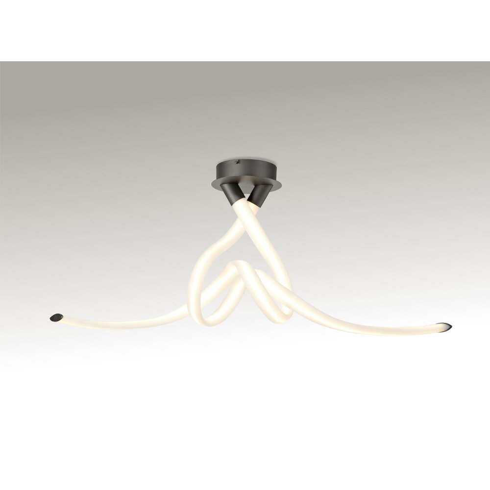 Mantra ARMONIA Plafoniera LED Grigio, 1-Luce main product photo