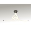 Mantra ARMONIA Plafoniera LED Grigio, 1-Luce