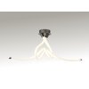 Mantra ARMONIA Plafoniera LED Grigio, 1-Luce