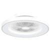 Mantra TIBET ventilatore da soffitto LED Bianco, 1-Luce, Telecomando