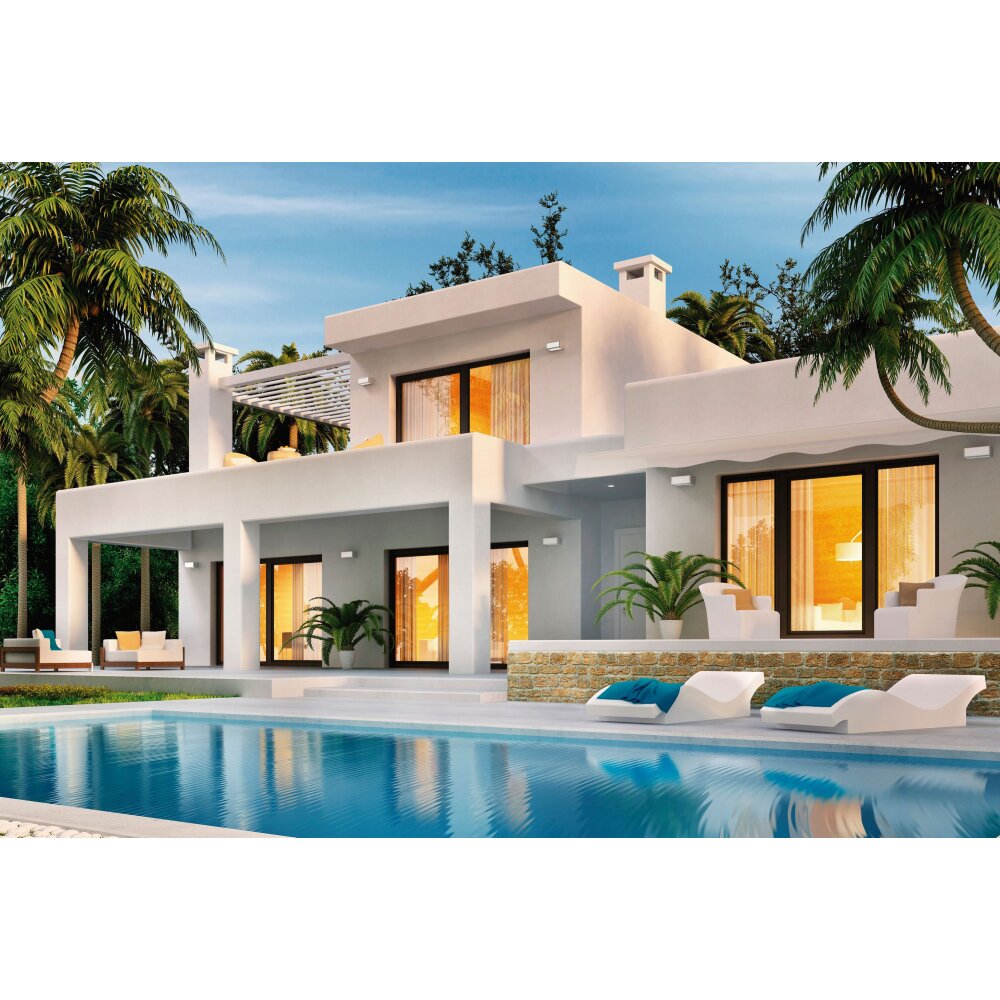 Mantra UTAH Applique da esterno Bianco, 1-Luce main product photo