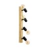 EGLO TOWNSHEND Faretto da soffitto Marrone, Nero, 4-Luci