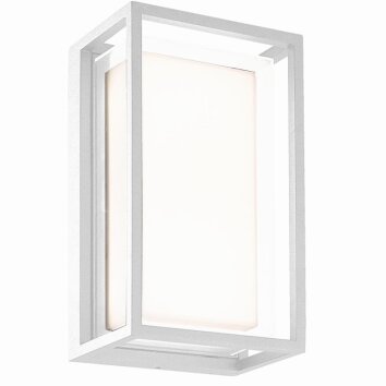 Mantra CHAMONIX Applique da esterno LED Bianco, 1-Luce