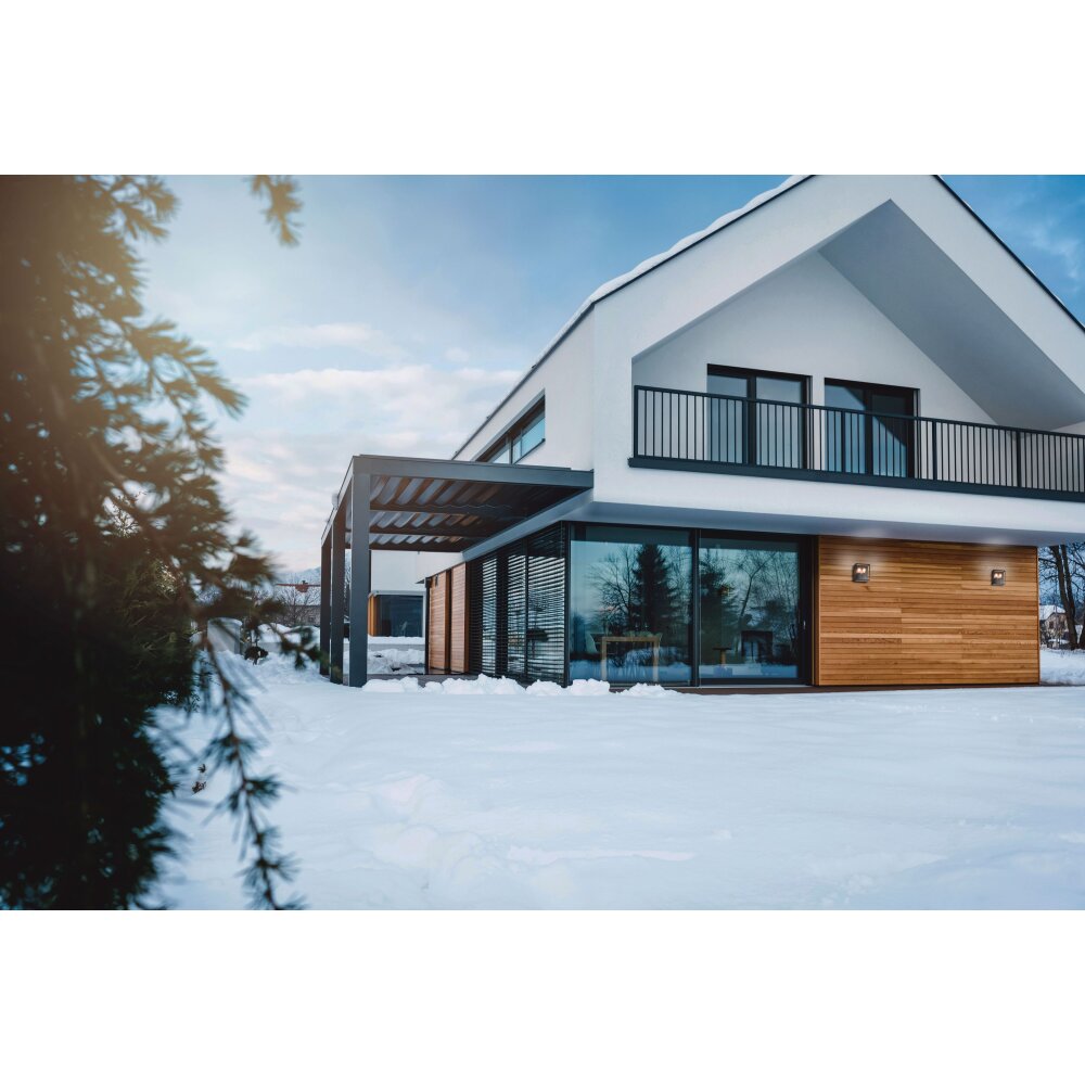 Mantra VERBIER Plafoniera da esterno Grigio, 2-Luci main product photo