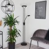 Mairoa Lampada da terra LED Nero, 2-Luci