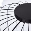 Wharua Lampada da tavolo Nero, 1-Luce
