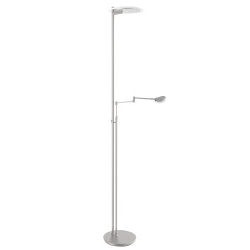 Steinhauer Turound Lampada da terra LED Acciaio inox, 2-Luci