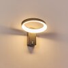 Carinola Applique da esterno LED Antracite, 1-Luce, Sensori di movimento