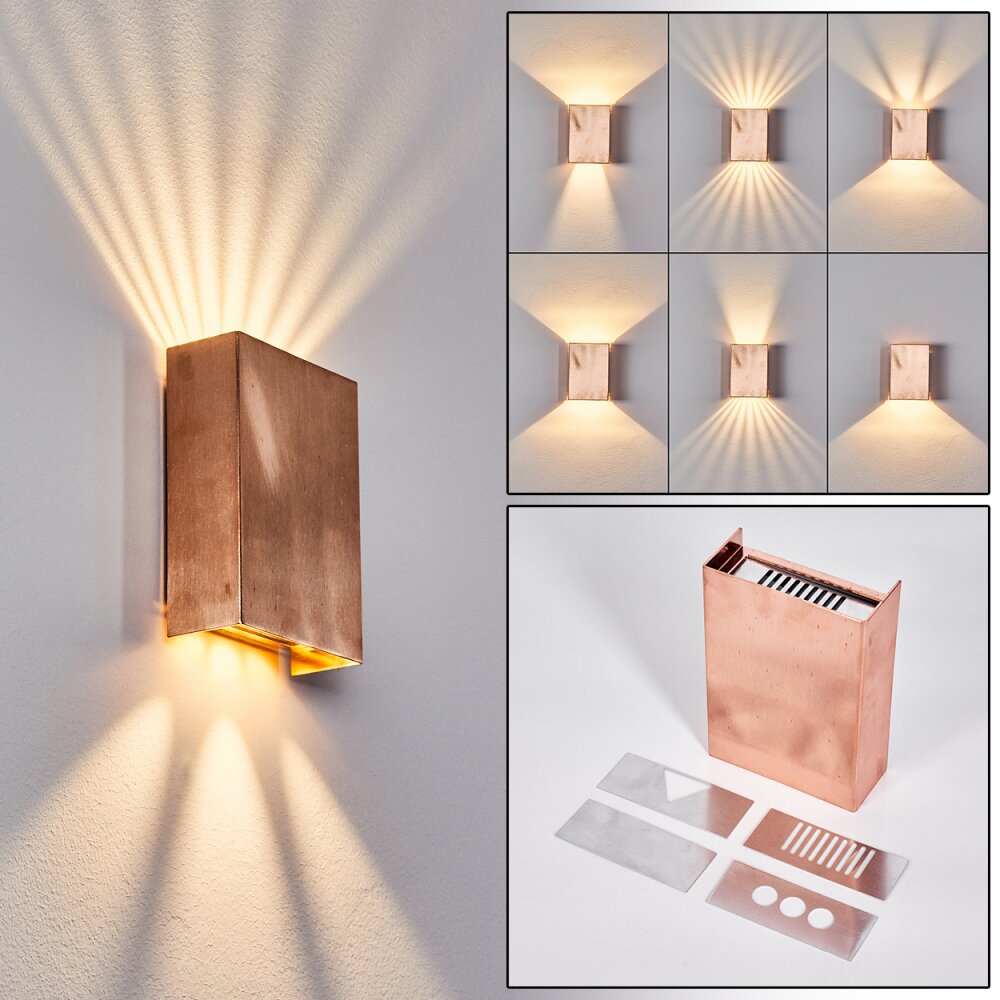 Benin Applique da esterno LED Ramato, 1-Luce main product photo