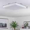 Cetara Plafoniera LED Grigio, 1-Luce