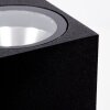 Komoren Applique da esterno LED Nero, 2-Luci