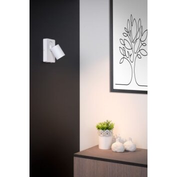 Lucide NIGEL Applique LED Bianco, 1-Luce