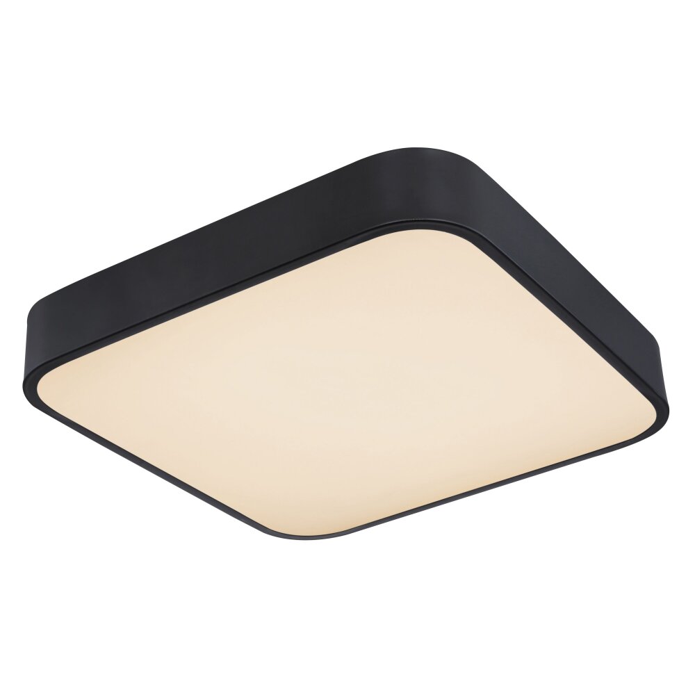 Globo LEANARA Plafoniera LED Nero, 1-Luce, Telecomando main product photo