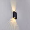 Benin Applique LED Nero, 1-Luce