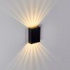 Benin Applique LED Nero, 1-Luce