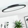 Nexo Plafoniera LED Nero, 1-Luce, Telecomando