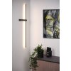 Lucide SEGIN Applique LED Nero, 1-Luce