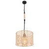 Globo HALIA Lampadario a sospensione Marrone, Nero, 1-Luce