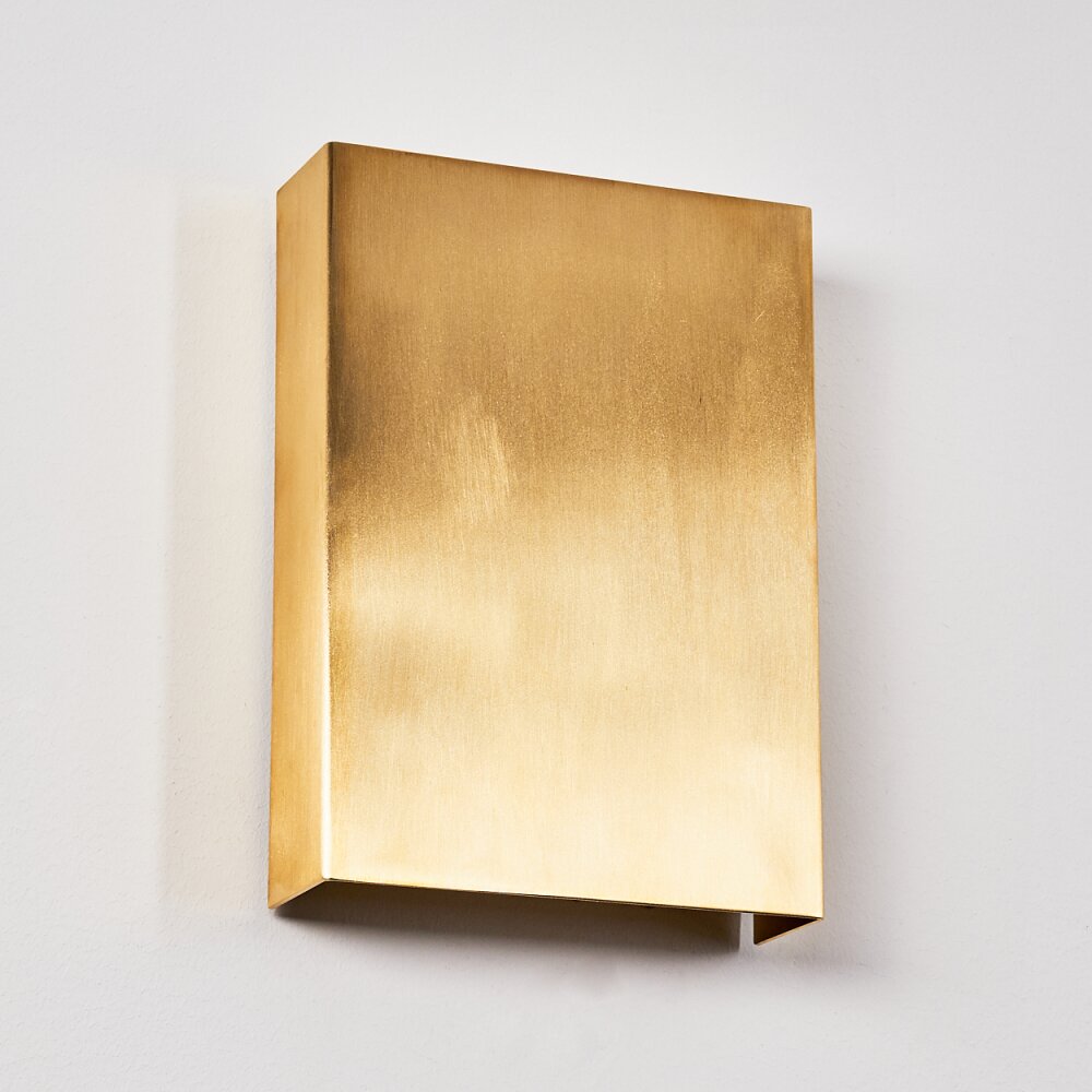Benin Applique LED Ottone, 2-Luci
