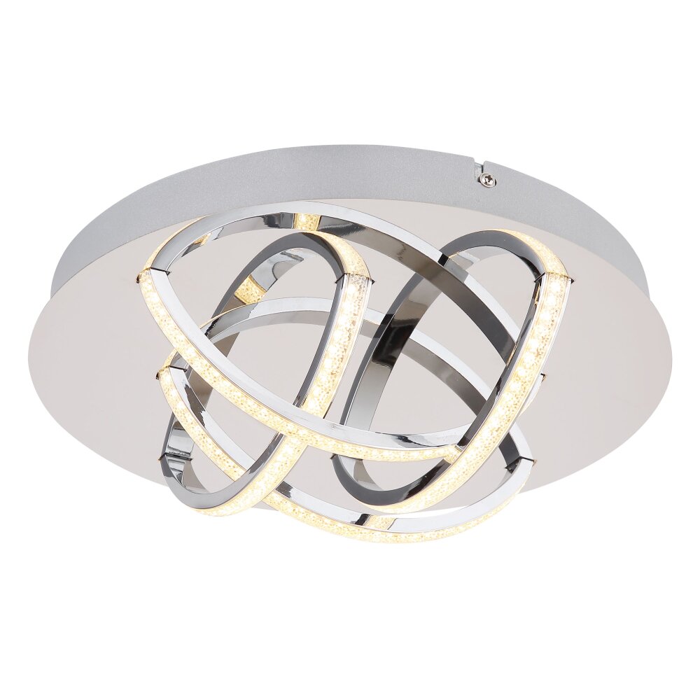 Globo KEANA Plafoniera LED Cromo, 1-Luce main product photo