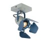 Lucide PICTO Plafoniera Blu, Grigio, 1-Luce