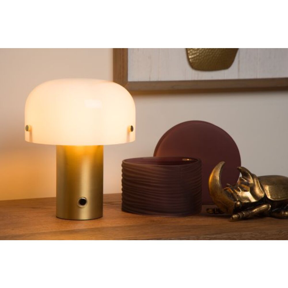 Lucide TIMON Lampada da tavolo Ottone, 1-Luce main product photo