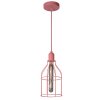 Lucide POLA Lampada a Sospensione Fucsia, 1-Luce