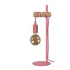 Lucide Pola Lampada da tavolo Legno scuro, Fucsia, 1-Luce