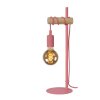 Lucide Pola Lampada da tavolo Legno scuro, Fucsia, 1-Luce