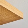 Pompu Plafoniera LED Legno chiaro, Nero, 1-Luce