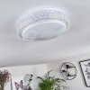 Suno Plafoniera LED Trasparente, chiaro, Bianco, 1-Luce