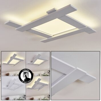 Cuchara Plafoniera LED Bianco, 1-Luce