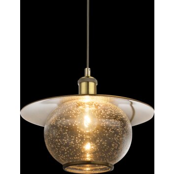 Globo NEVIS Lampadario a sospensione Bronzo, 1-Luce