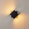 Fontanile Applique da esterno LED Nero, Bianco, 1-Luce
