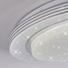 Laganadi Plafoniera LED Bianco, 1-Luce, Telecomando